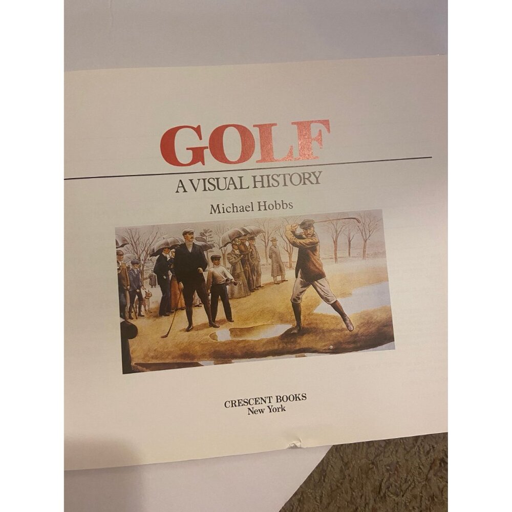 Golf A Visual History coffee table book - Picture 4 of 10